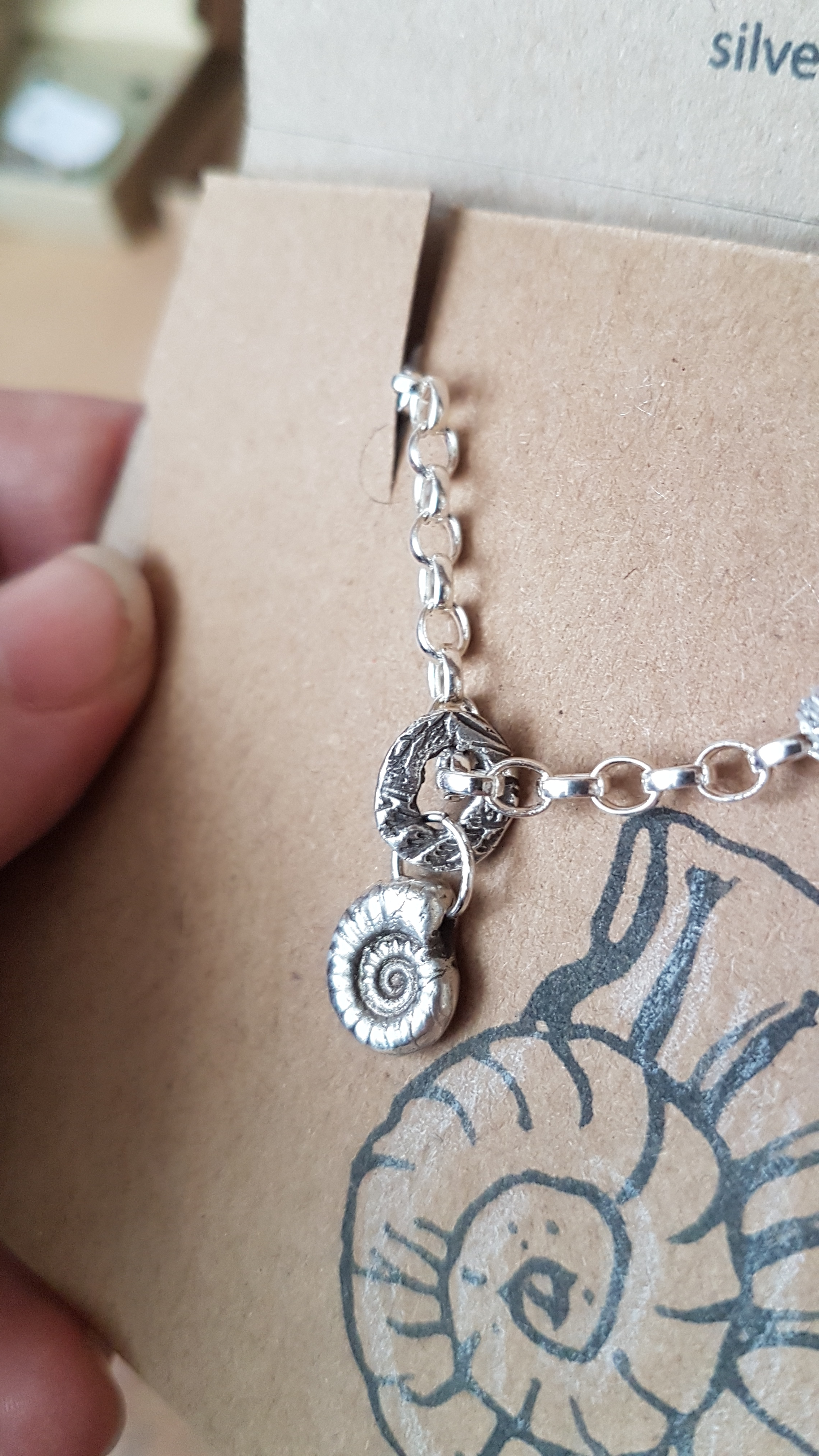 Fossil charm